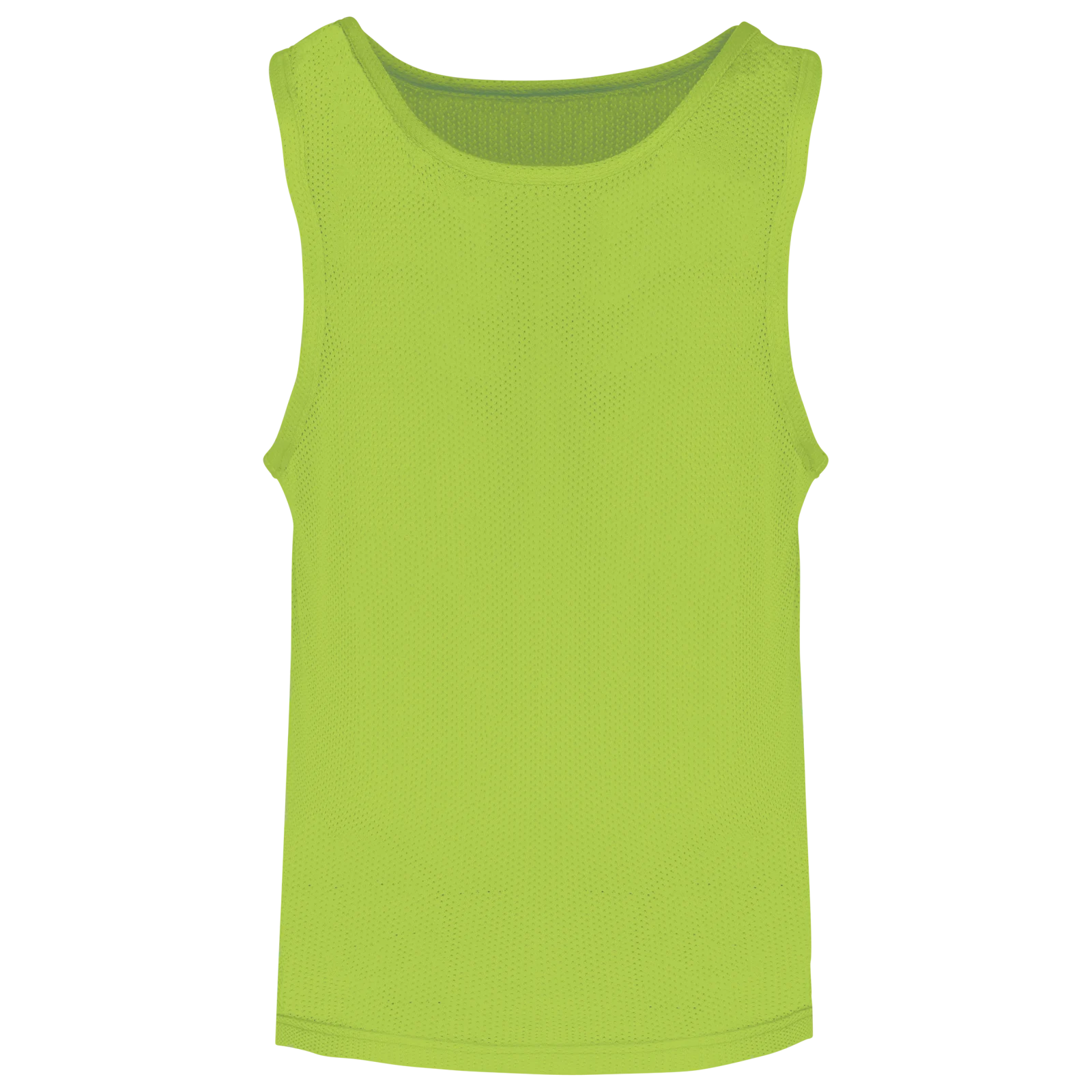 Chasuble en filet léger multisports enfant PA047 — Fluorescent Green