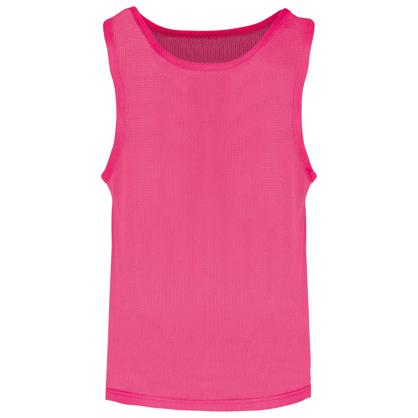 Chasuble en filet léger multisports enfant PA047 — Fluorescent Pink