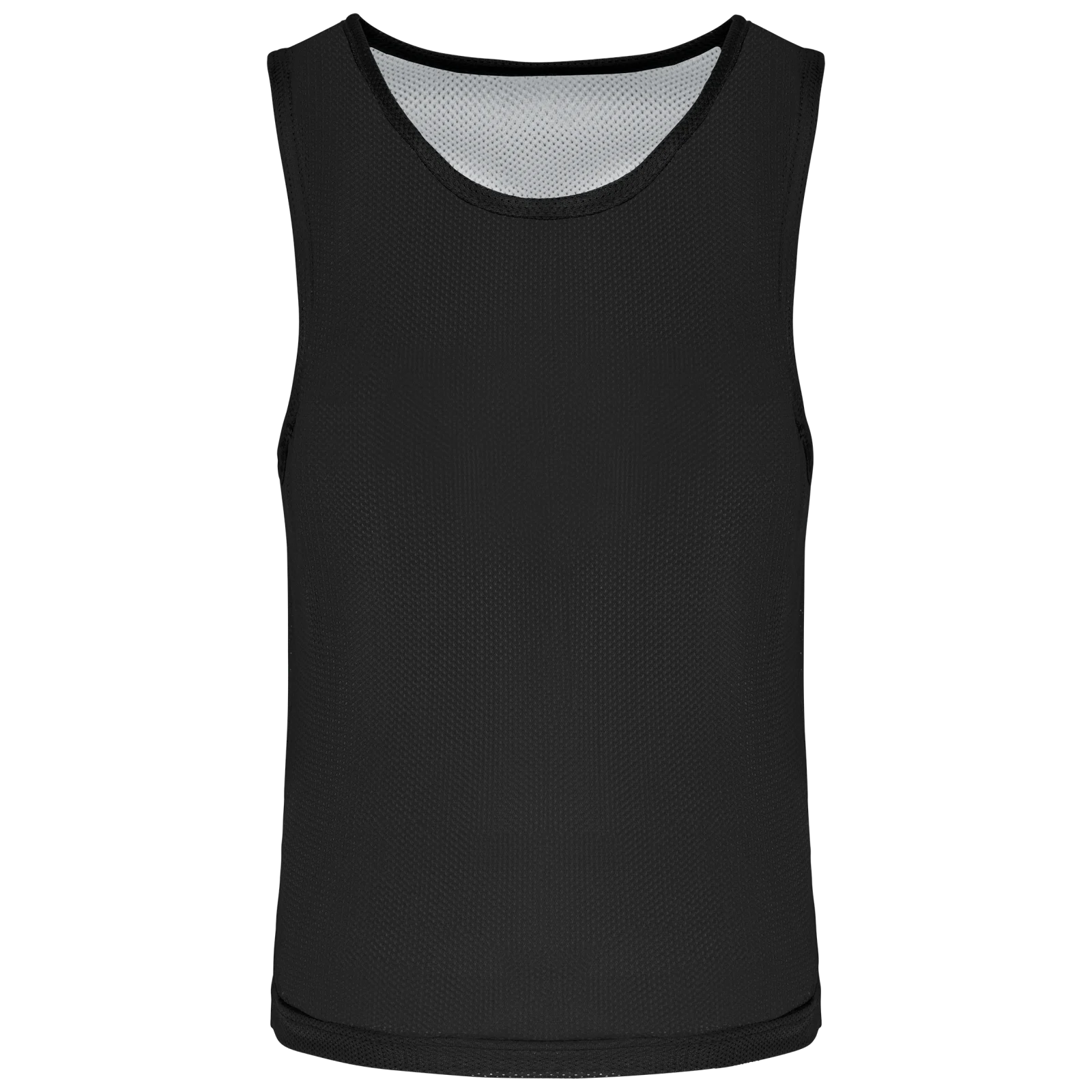 Chasuble réversible multisports enfant PA048 — Black / White