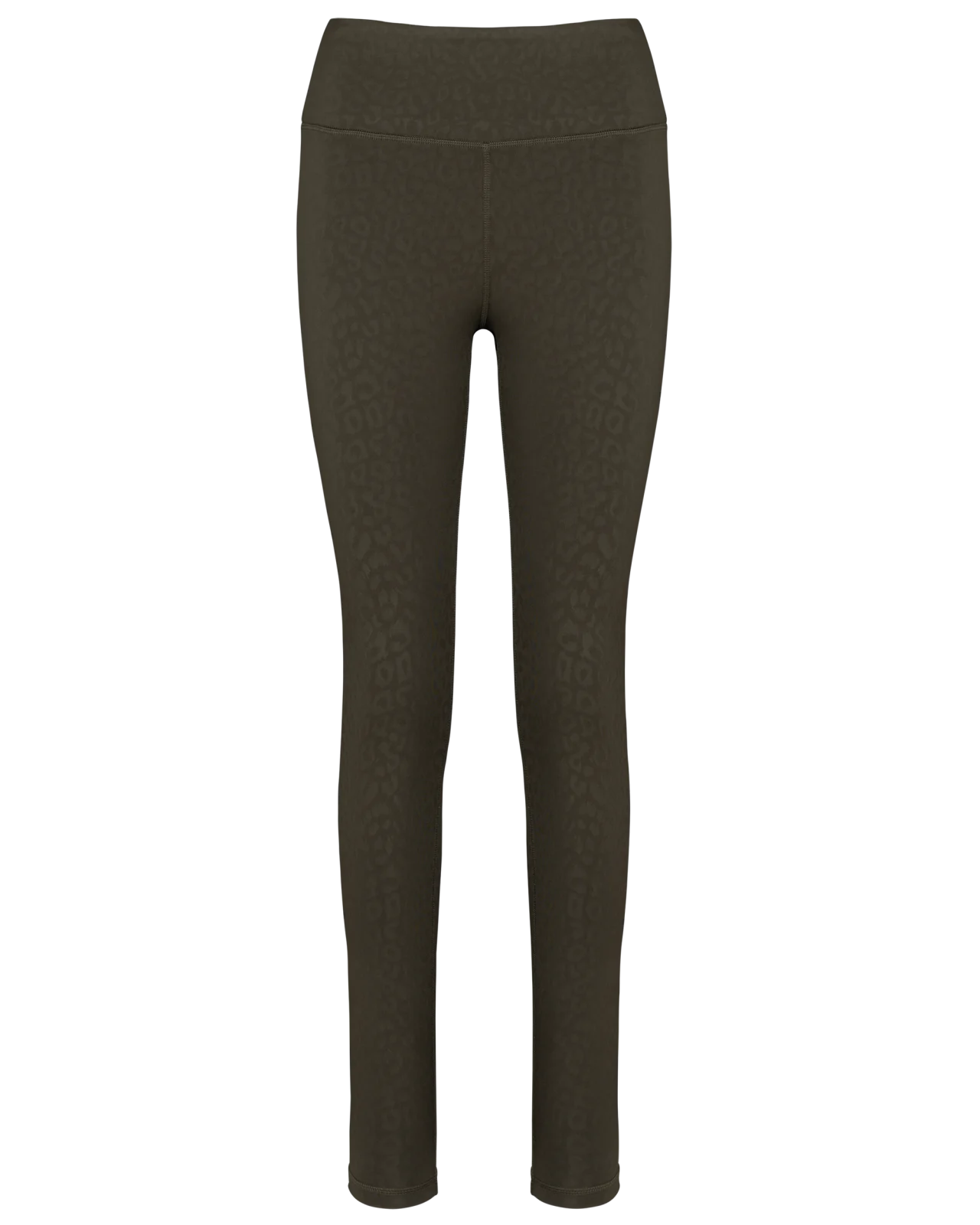 Legging écoresponsable femme PA1015 — Dark Khaki Leopard