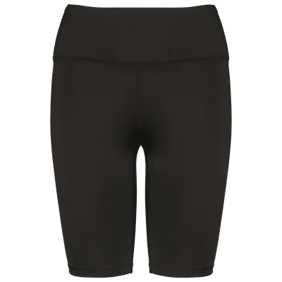 Legging mi-long écoresponsable femme PA1017 — Black