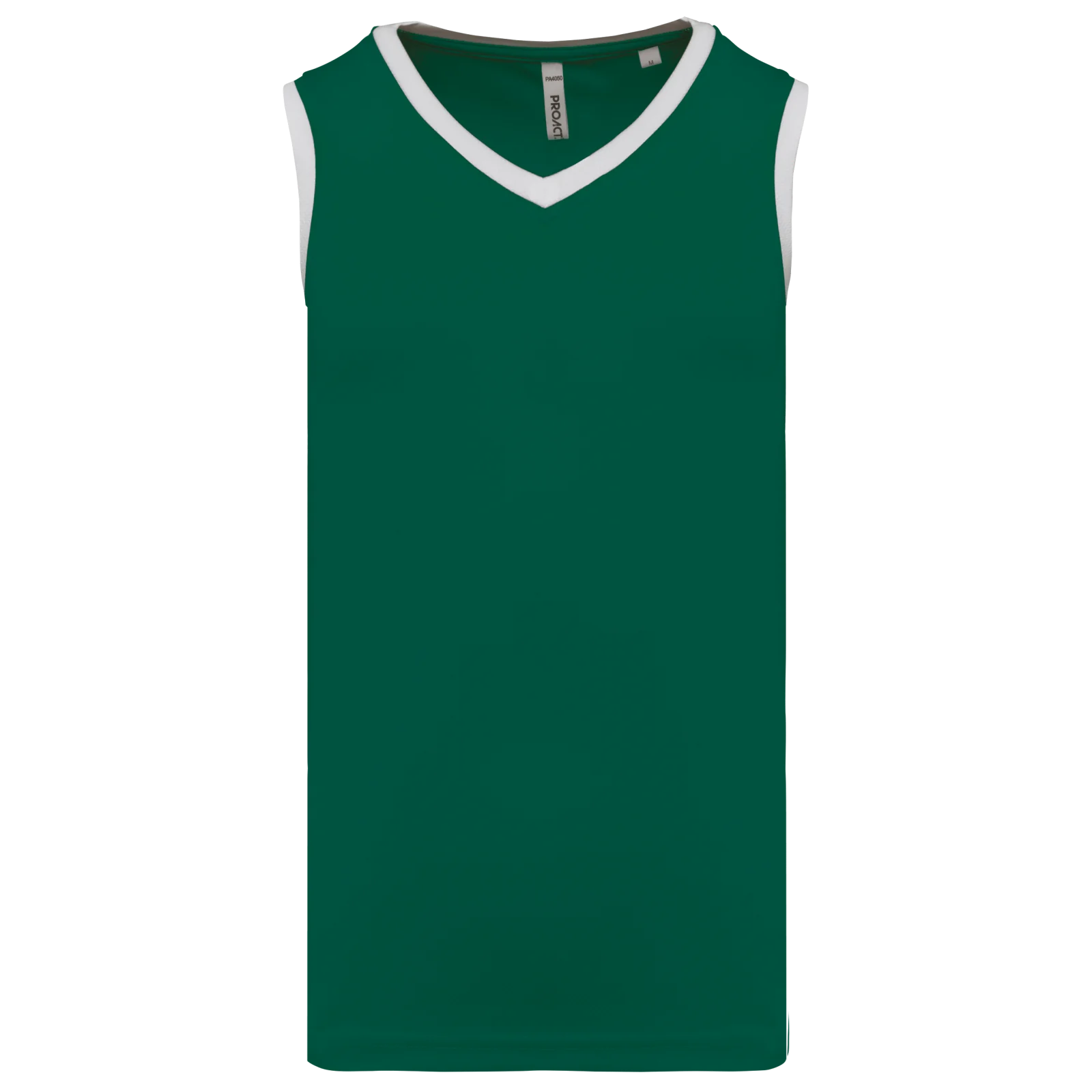 Maillot de basket-ball homme PA4050 — Dark Green / White