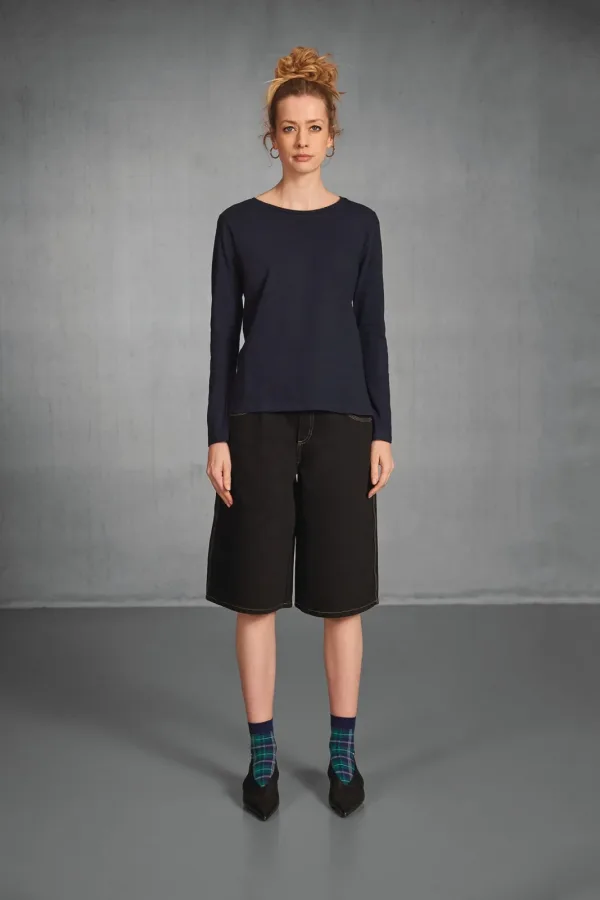 T-shirt manches longues femme #E190 CGTW08T — photo de présentation