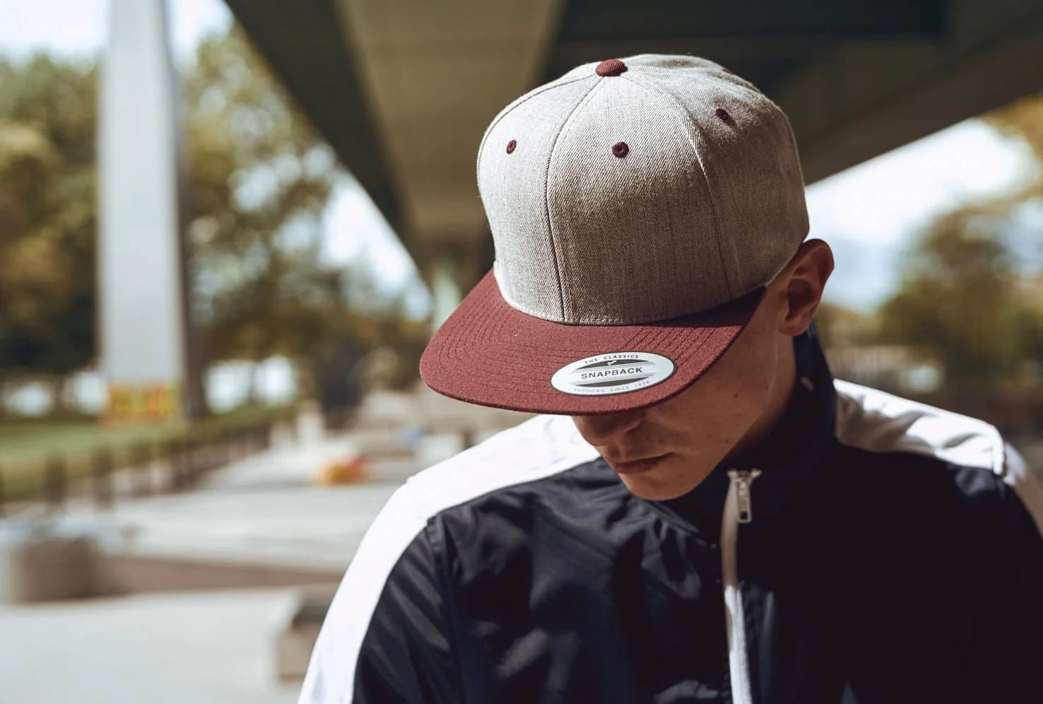 Casquette Classic snapback bicolore FL6089MT — photo de présentation