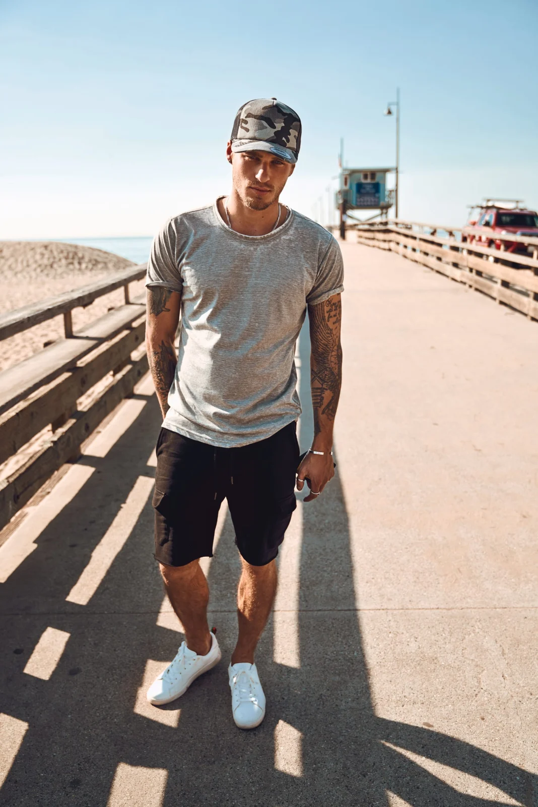 Casquette Trucker Camo FL6606C — photo de présentation