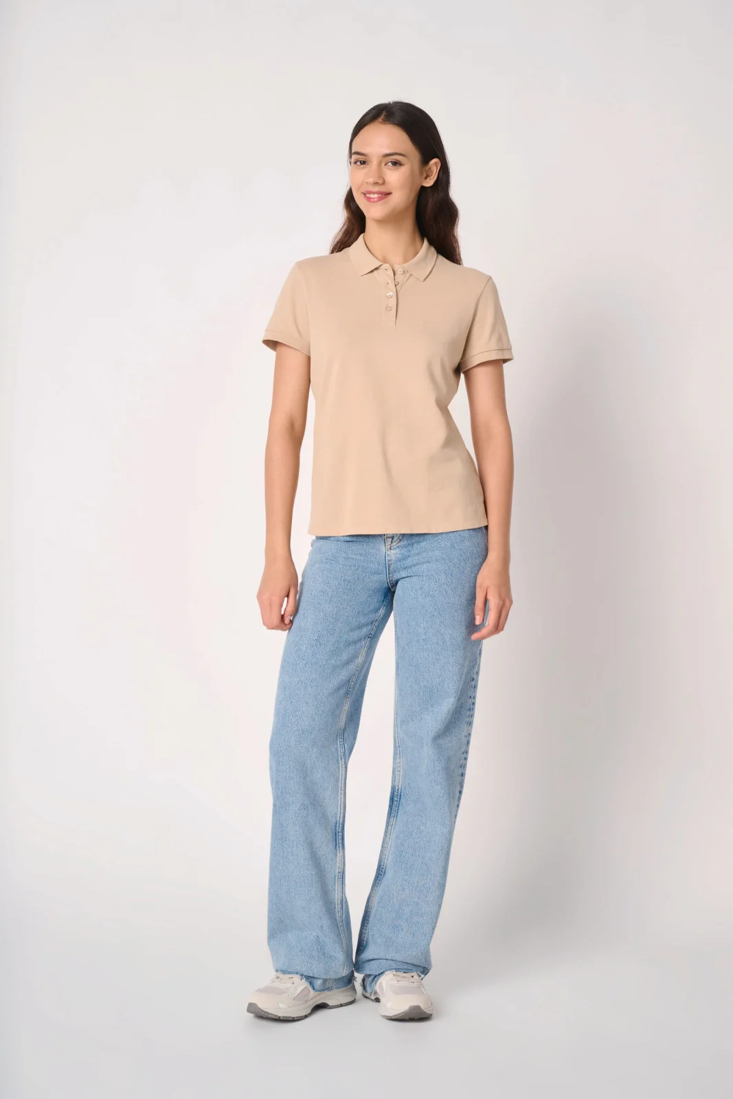 Polo piqué femme IB221 — photo de présentation