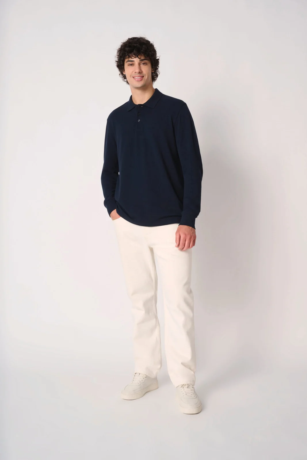 Polo piqué LSL homme IB222 — photo de présentation