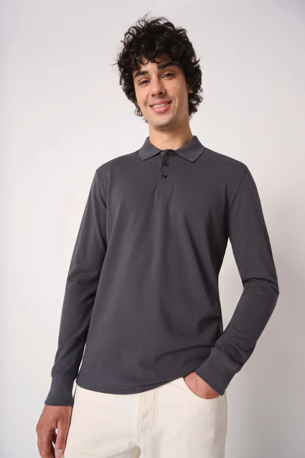 Polo piqué LSL homme IB290 — photo de présentation