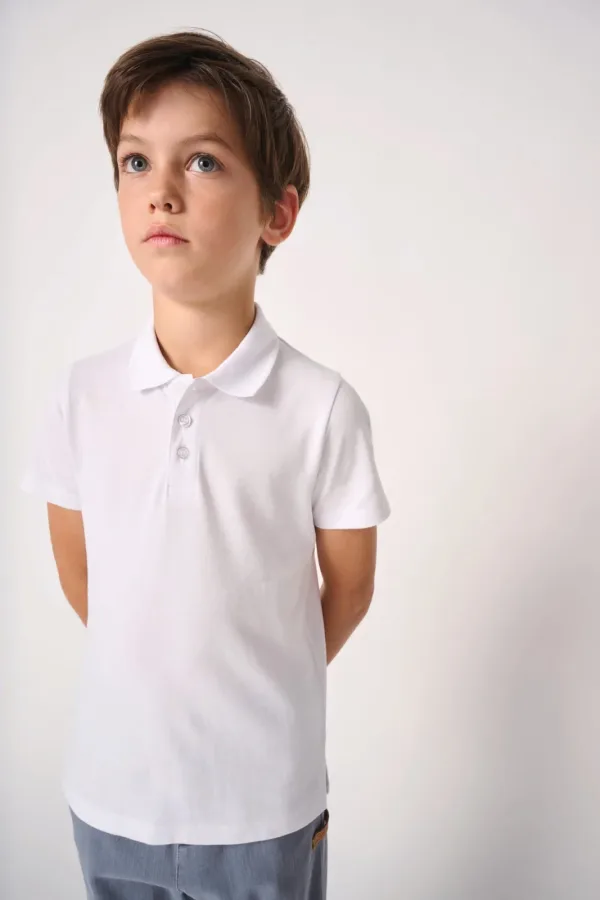Polo piqué enfant IB297 — photo de présentation