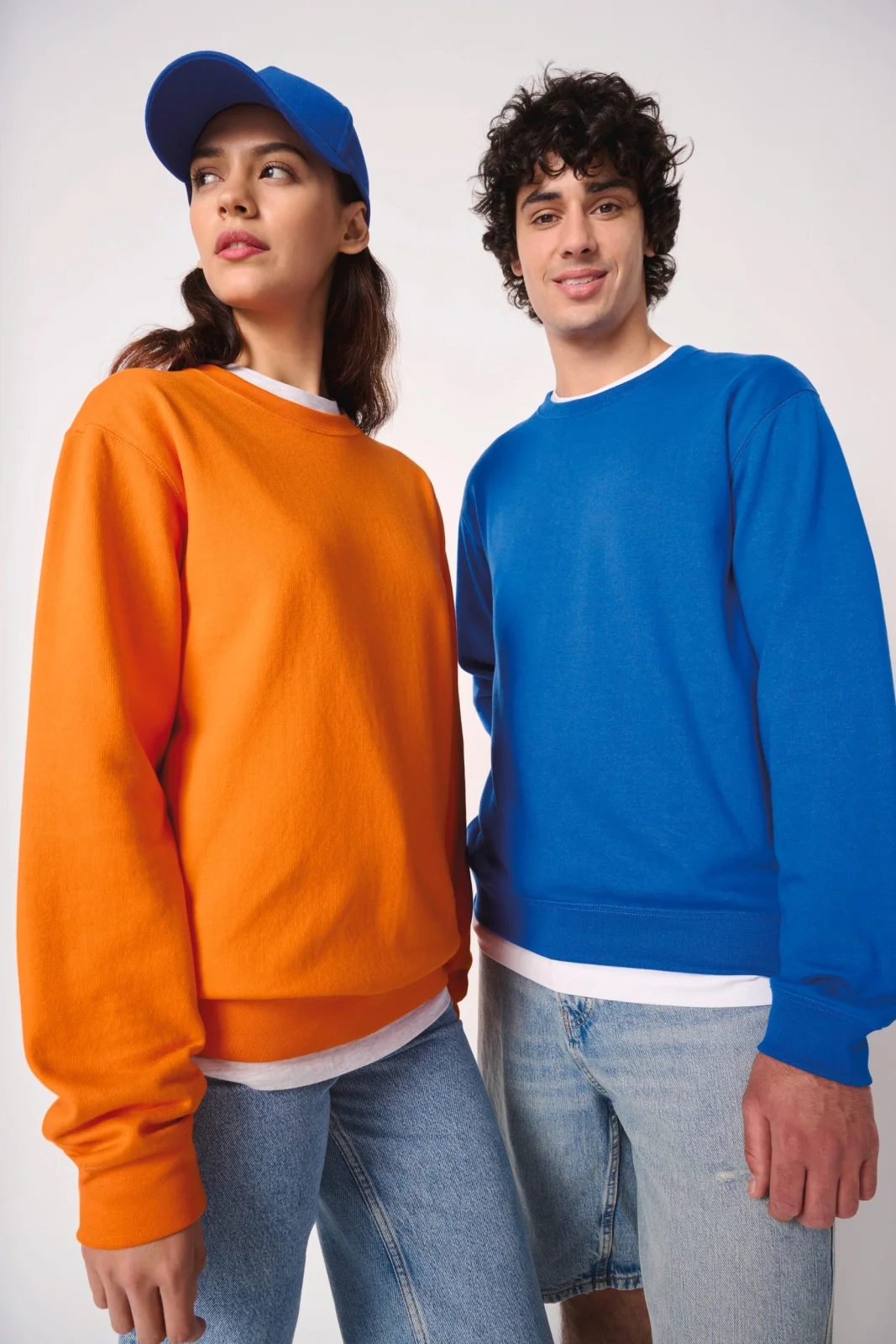 Sweat-shirt col rond unisexe IB400 — photo de présentation