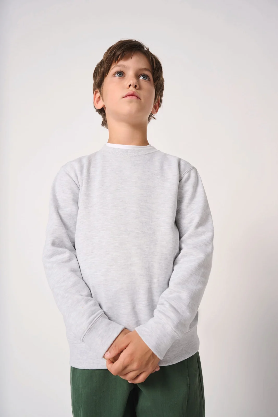 Sweat-shirt col rond enfant IB401 — photo de présentation