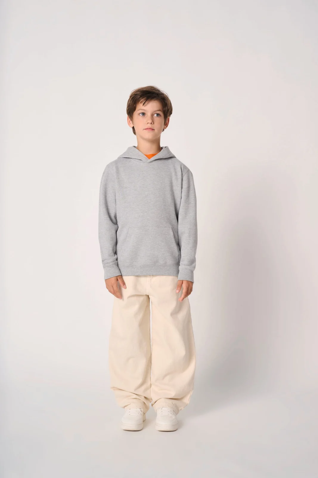 Sweat-shirt à capuche enfant IB403 — photo de présentation