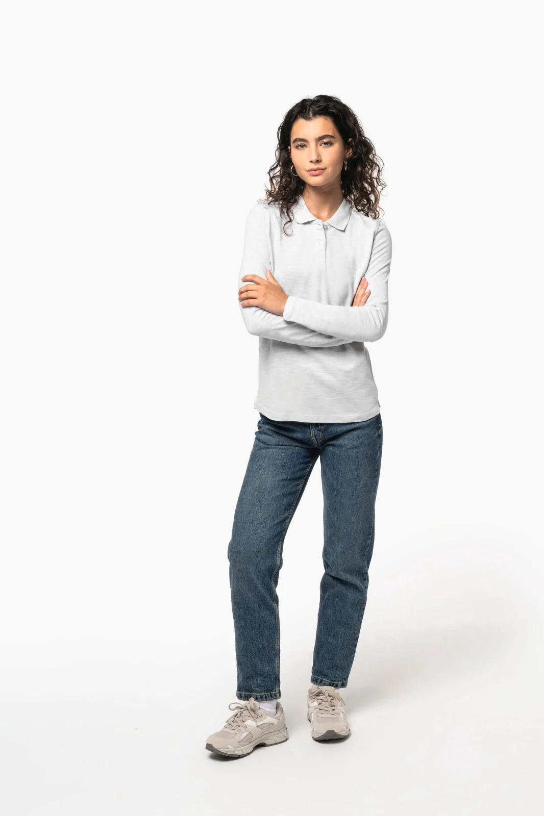Polo manches longues femme K244 — photo de présentation