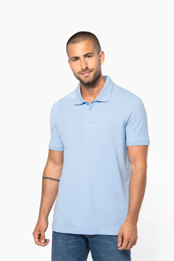 Polo piqué manches courtes homme K254 — photo de présentation