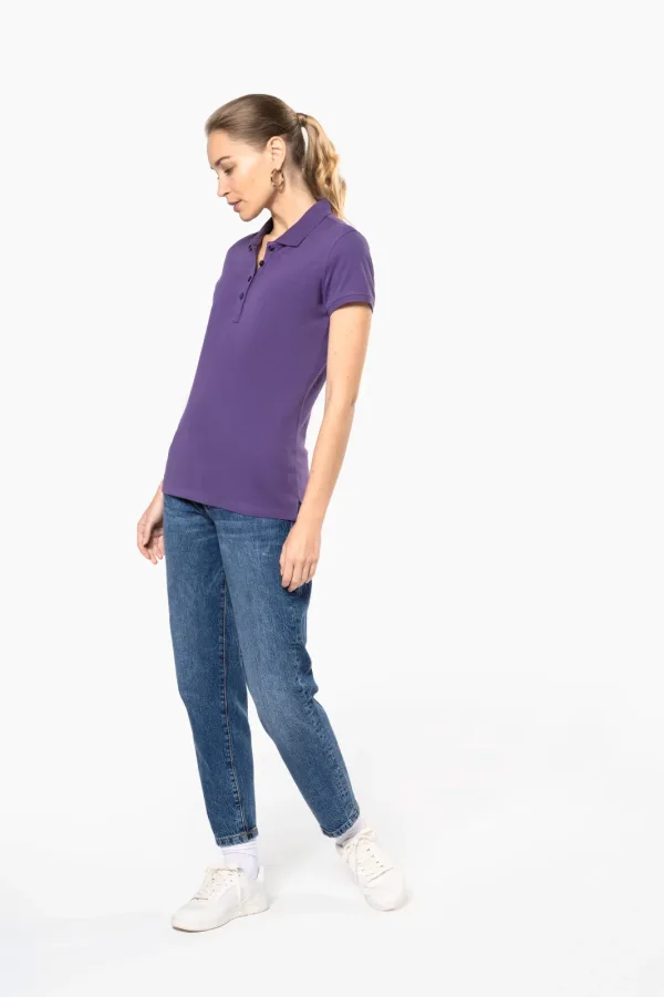Polo piqué manches courtes femme K255 — photo de présentation