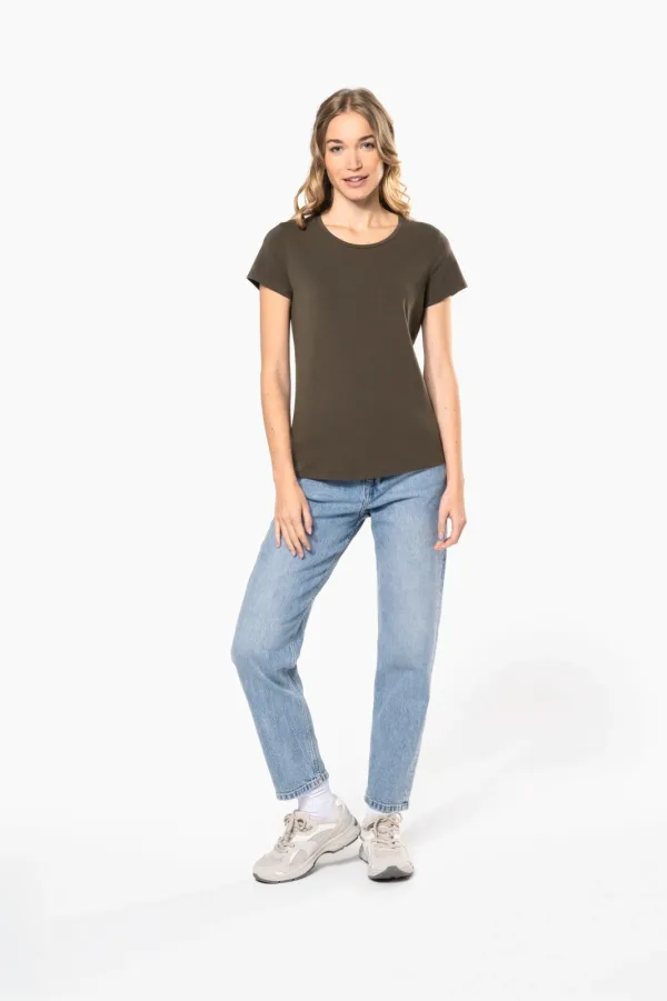 T-shirt col rond manches courtes femme K3013 — photo de présentation