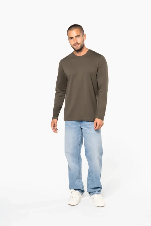 T-shirt col rond manches longues homme K359 — photo de présentation