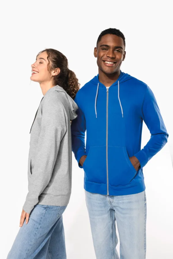 Veste coton légère à capuche K438 — photo de présentation