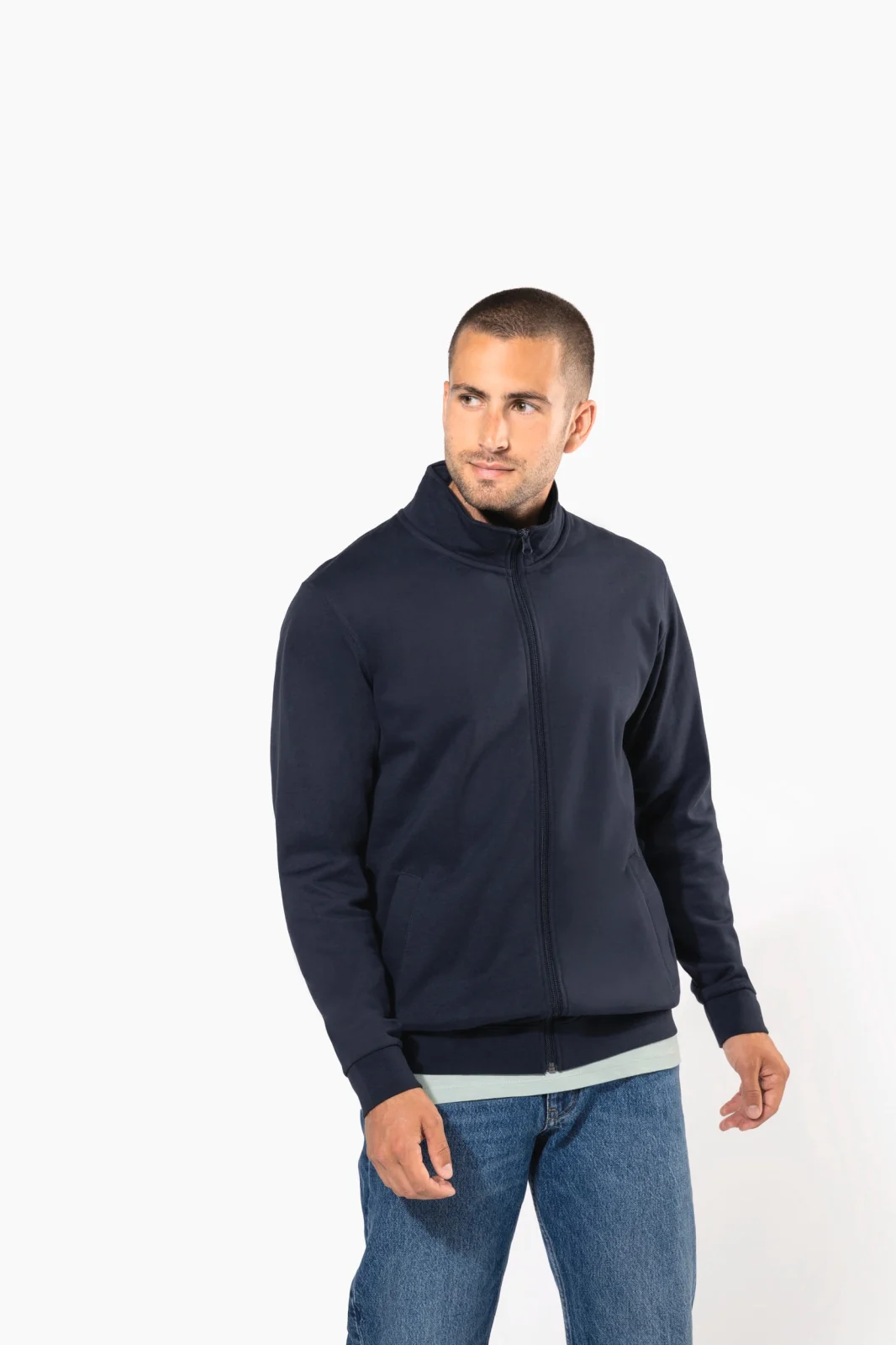 Veste molleton zippée homme K472 — photo de présentation