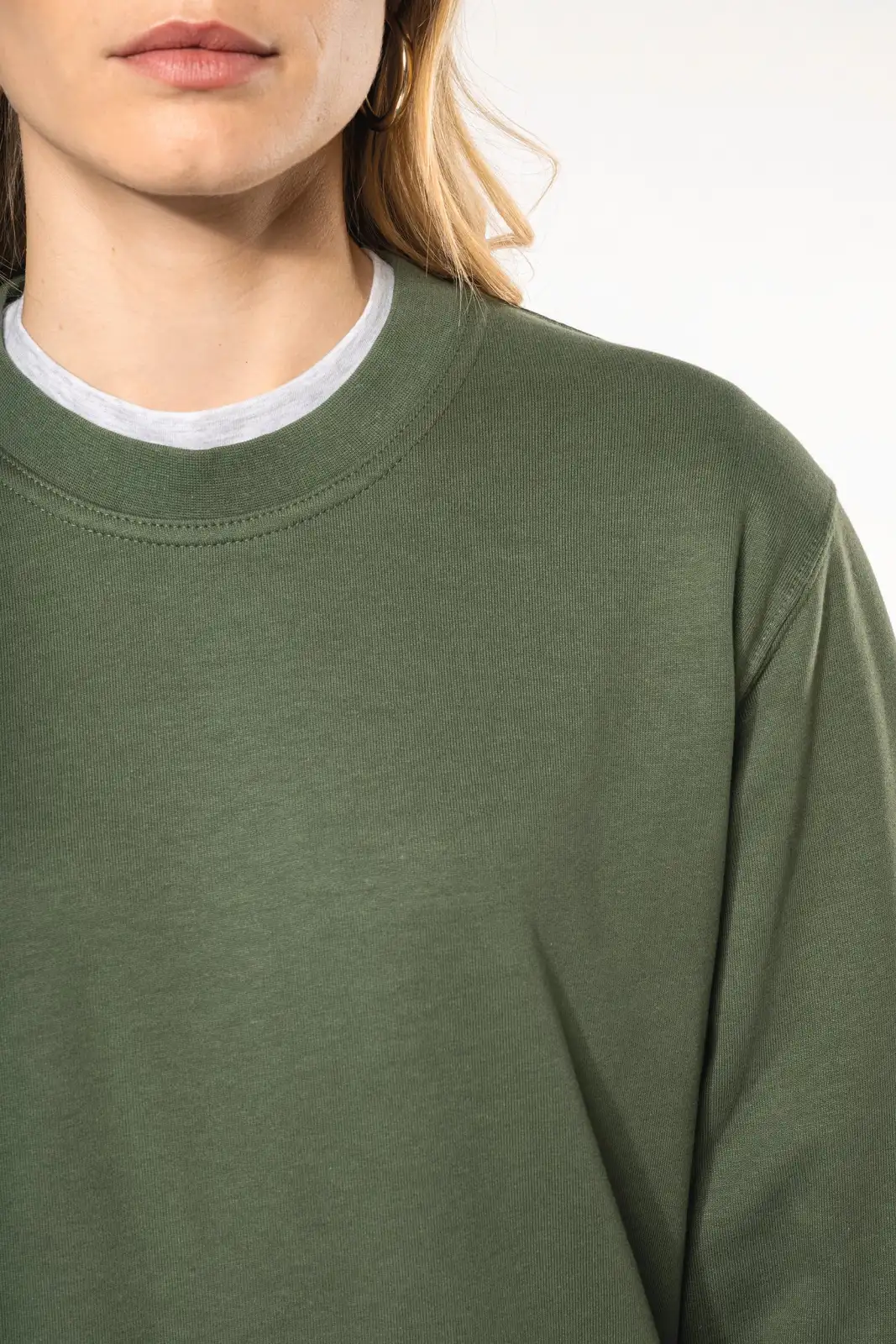 Sweat-shirt col rond unisexe K474 — photo de présentation
