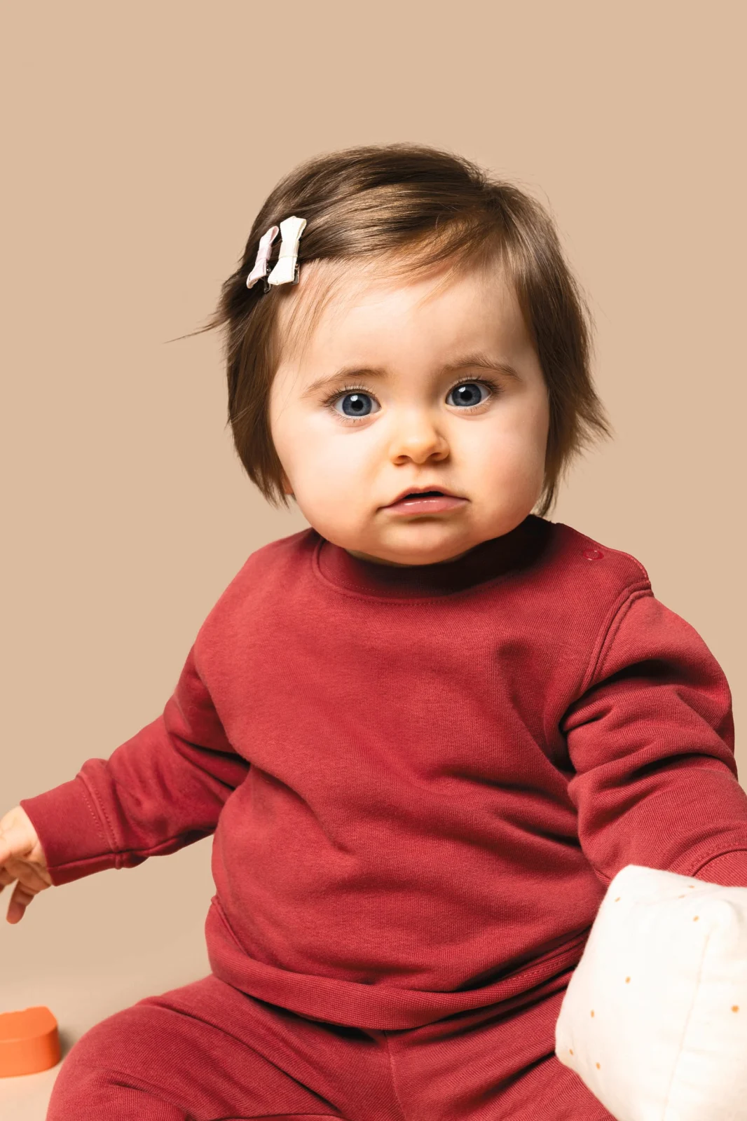 Sweat-shirt écoresponsable bébé K835 — photo de présentation