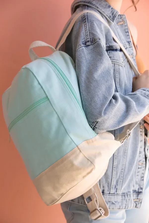 Sac à dos essentiel en coton KI0185 — photo de présentation
