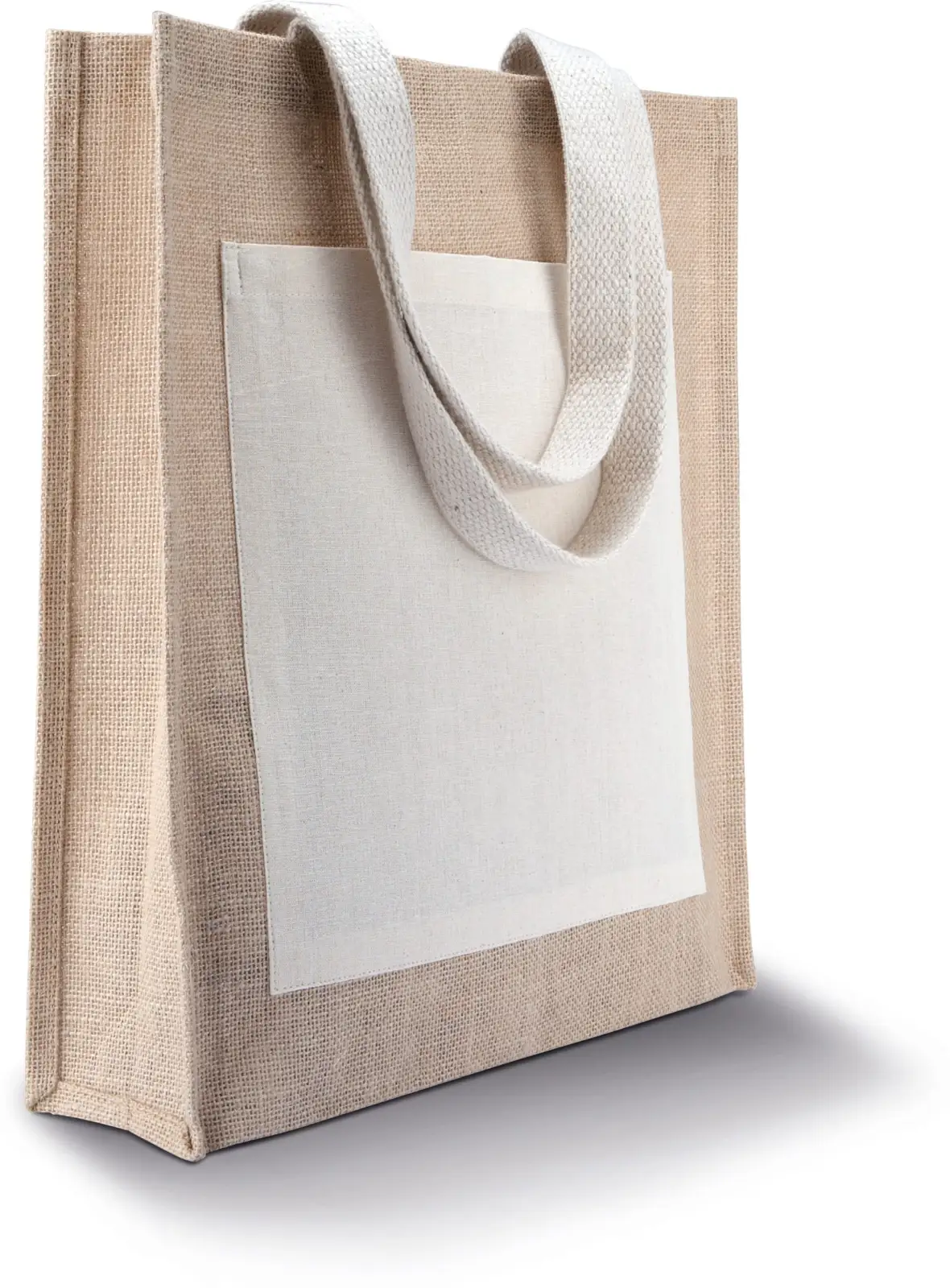Sac shopping toile de jute KI0221 — photo de présentation