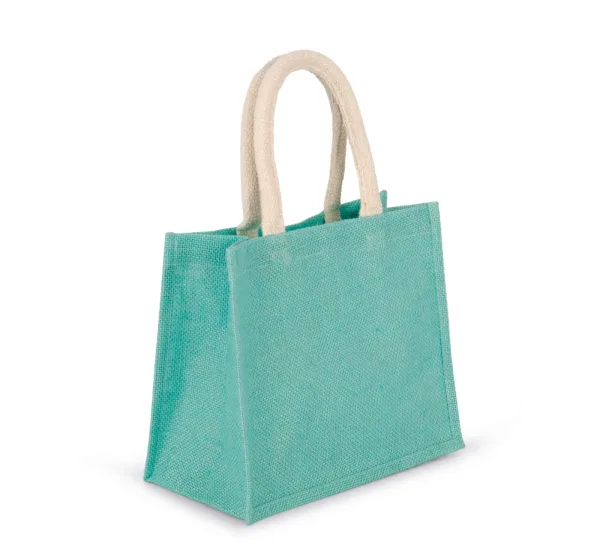 Sac style cabas en toile de jute - modèle moyen KI0273 — photo de présentation
