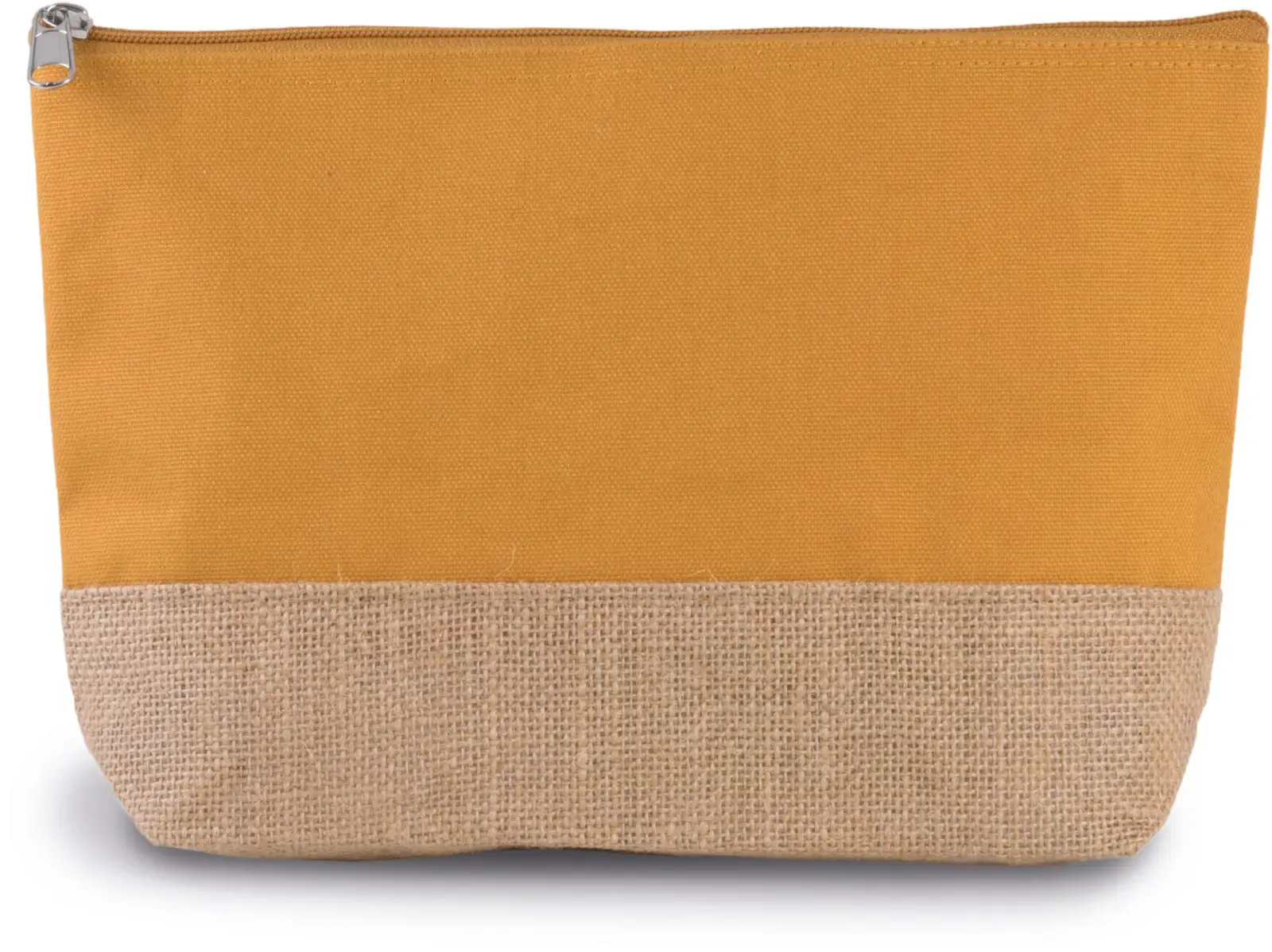 Pochette en toiles de coton et jute KI0276 — photo de présentation