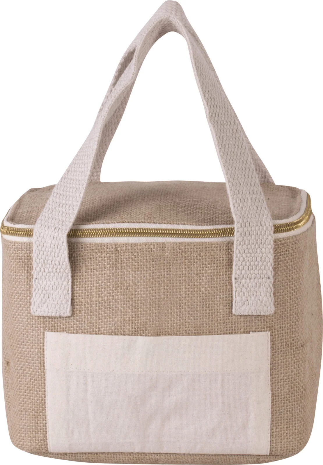 Sac isotherme en jute - petit modèle KI0352 — photo de présentation