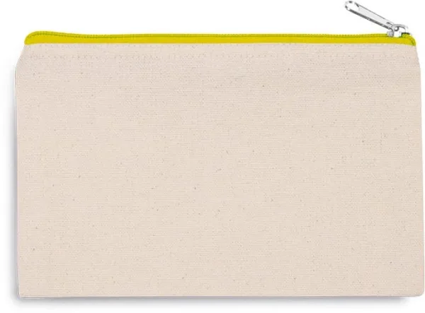 Pochette en coton canvas - petit modèle KI0720 — photo de présentation