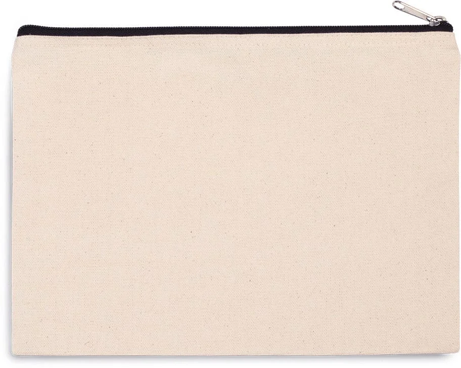 Pochette en coton canvas - grand modèle KI0722 — photo de présentation