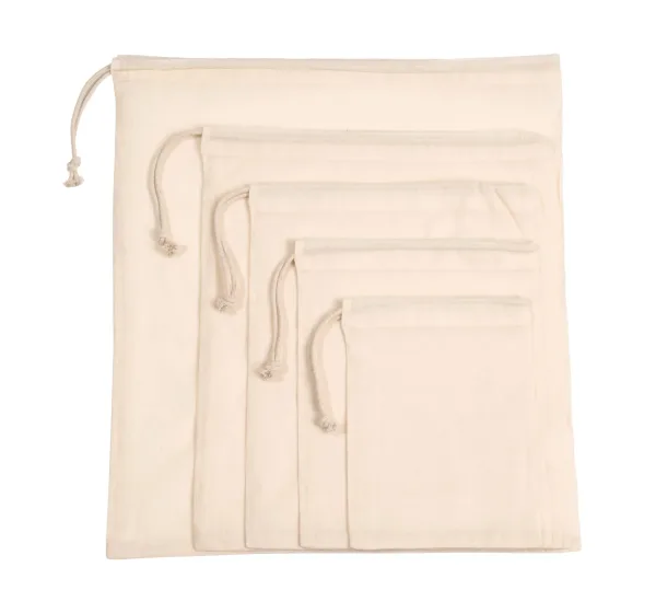 Sac à cordon coulissant en coton biologique KI0729 — photo de présentation