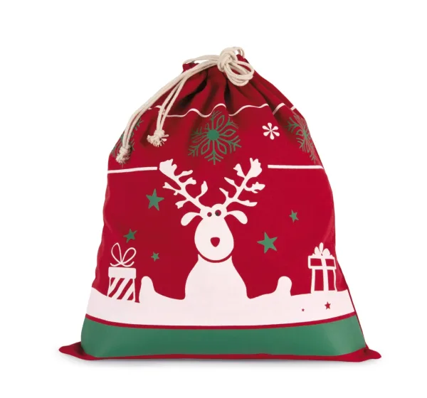 Sac avec cordon motifs de Noël KI0735 — photo de présentation