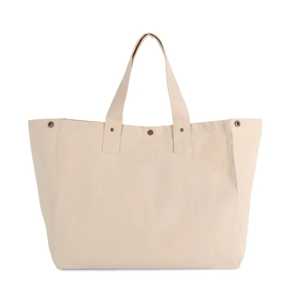 Sac de shopping en coton délavé KI3208 — photo de présentation