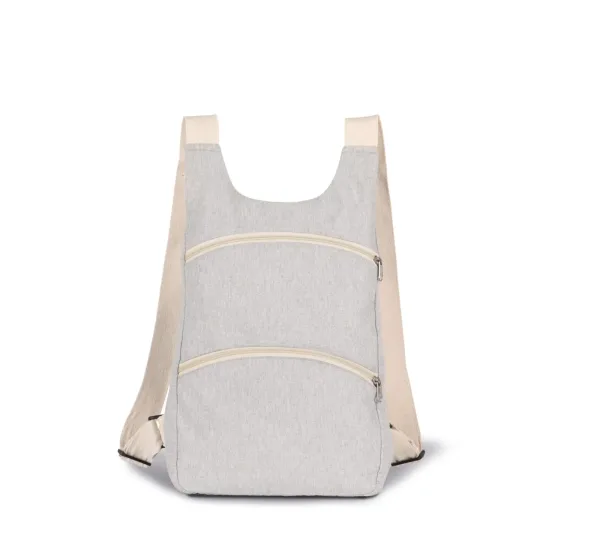 Sac à dos recyclé avec poche arrière antivol KI5101 — photo de présentation