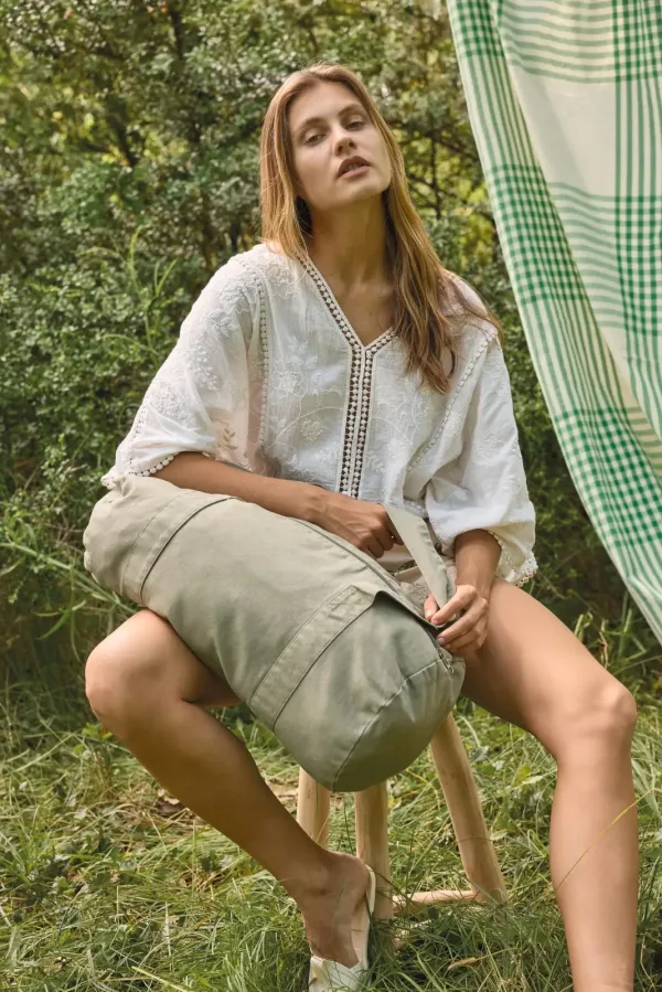 Sac polochon en coton biologique KI6602 — photo de présentation