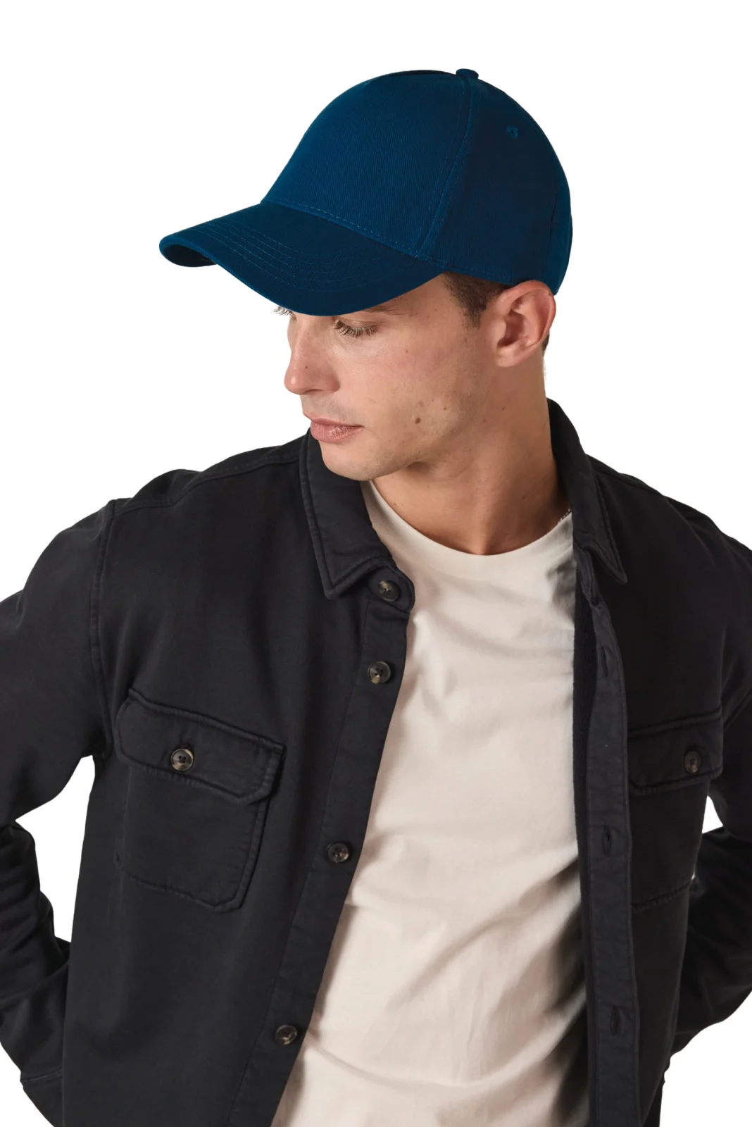 Casquette en coton bio 5 panneaux - K-up Gold Label KP355 — photo de présentation