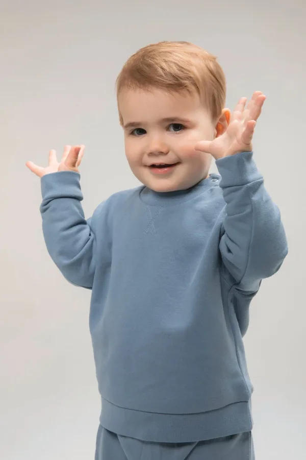 Sweat-shirt écoresponsable enfant LW800 — photo de présentation