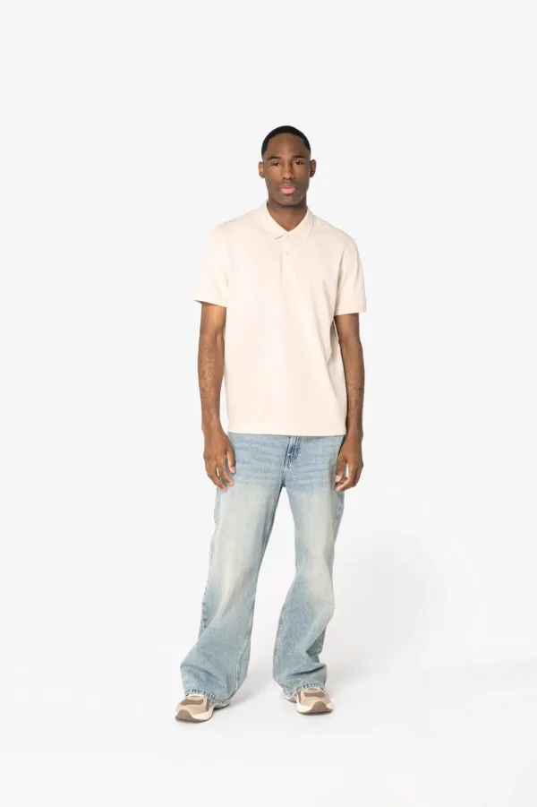Polo écoresponsable maille piquée homme NS207 — photo de présentation