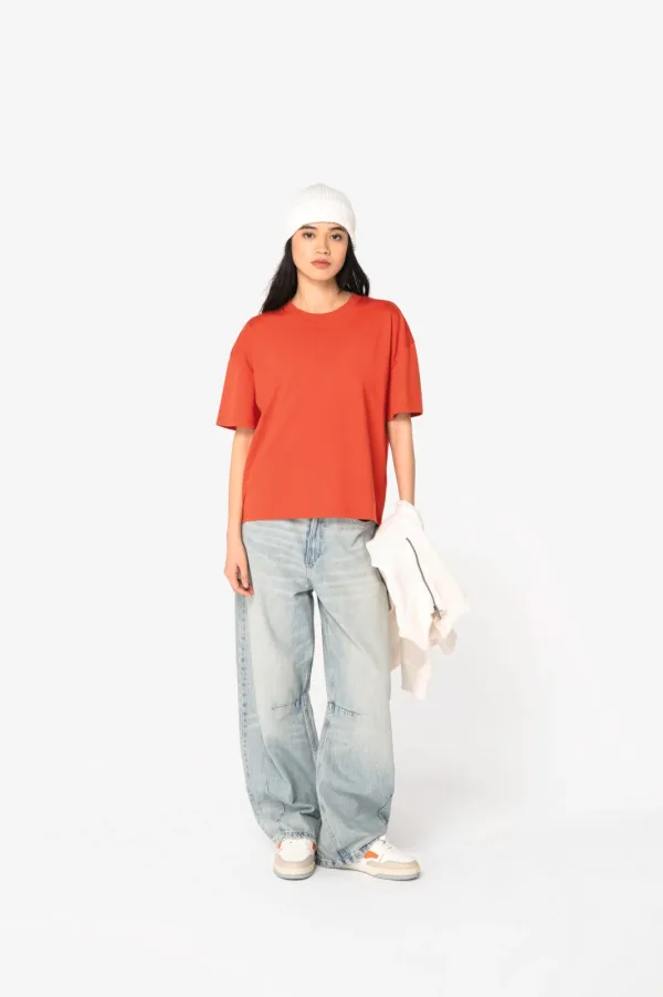 T-shirt écoresponsable oversize femme NS313 — photo de présentation