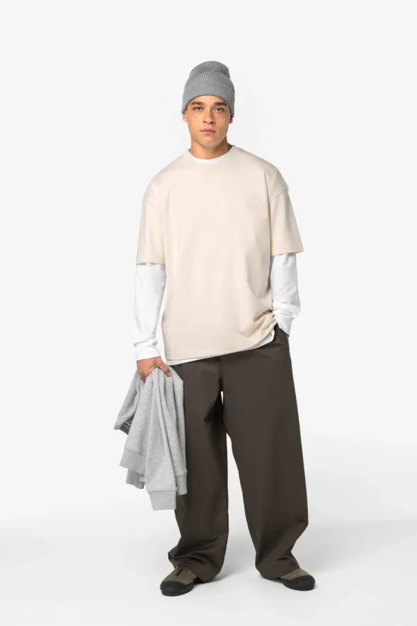T-shirt écoresponsable oversize homme NS332 — photo de présentation