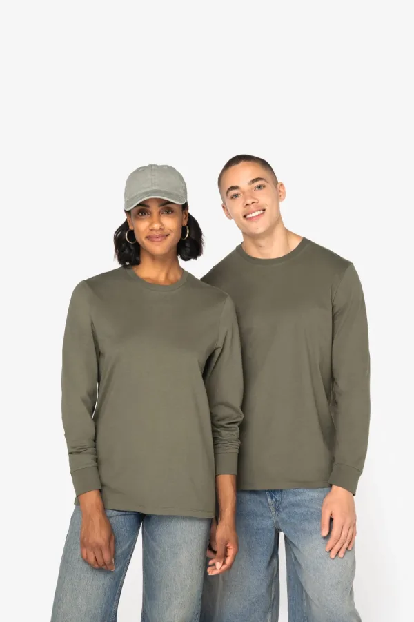 T-shirt écoresponsable manches longues unisexe NS333 — photo de présentation