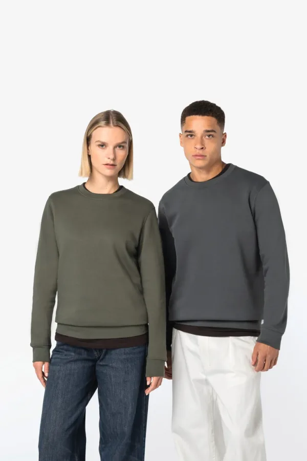 Sweat-shirt écoresponsable à col rond unisexe NS443 — photo de présentation