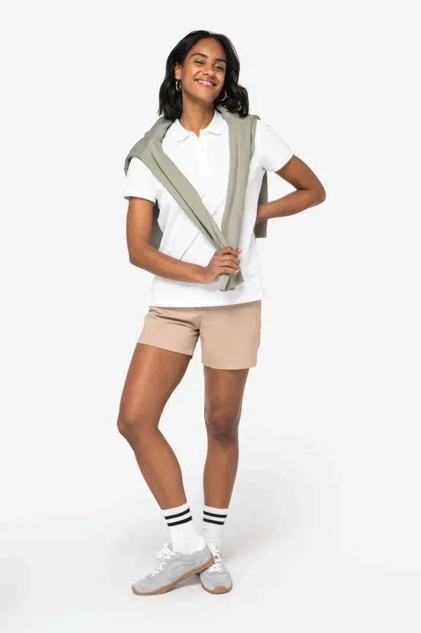Bermuda chino écoresponsable femme NS739 — photo de présentation