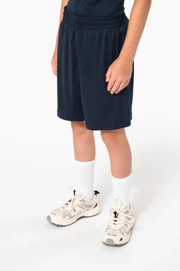 Short multisport en polyester enfant PA1047 — photo de présentation