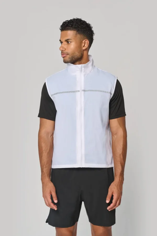 Runner - gilet d'entraînement dos filet unisexe PA234 — photo de présentation
