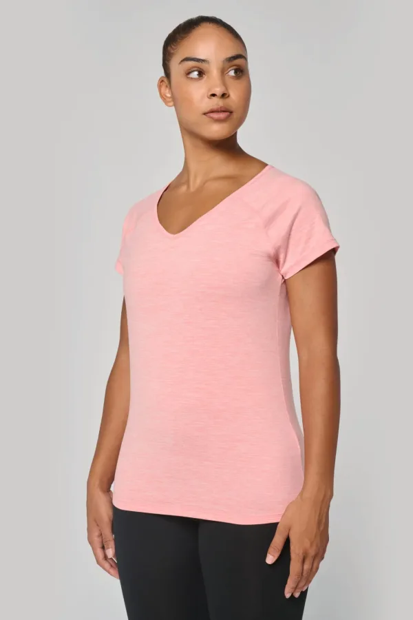 T-shirt de sport écoresponsable femme PA4020 — photo de présentation
