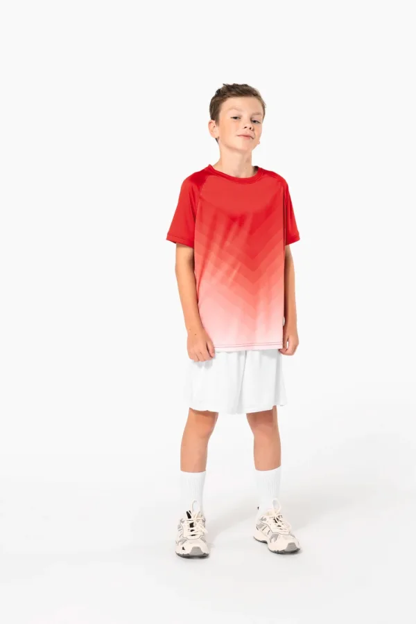 Maillot multisport polyester sublimé enfant PA4048 — photo de présentation