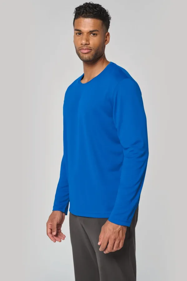 T-shirt de sport manches longues homme PA443 — photo de présentation